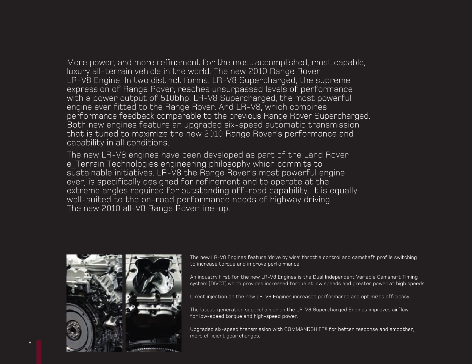 2010 Range Rover Brochure Page 58